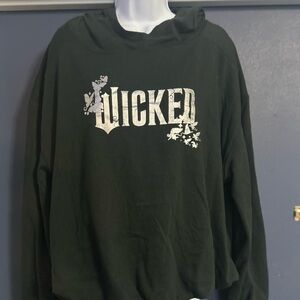 “Wicked” the musical hooded pull over sweatshirt